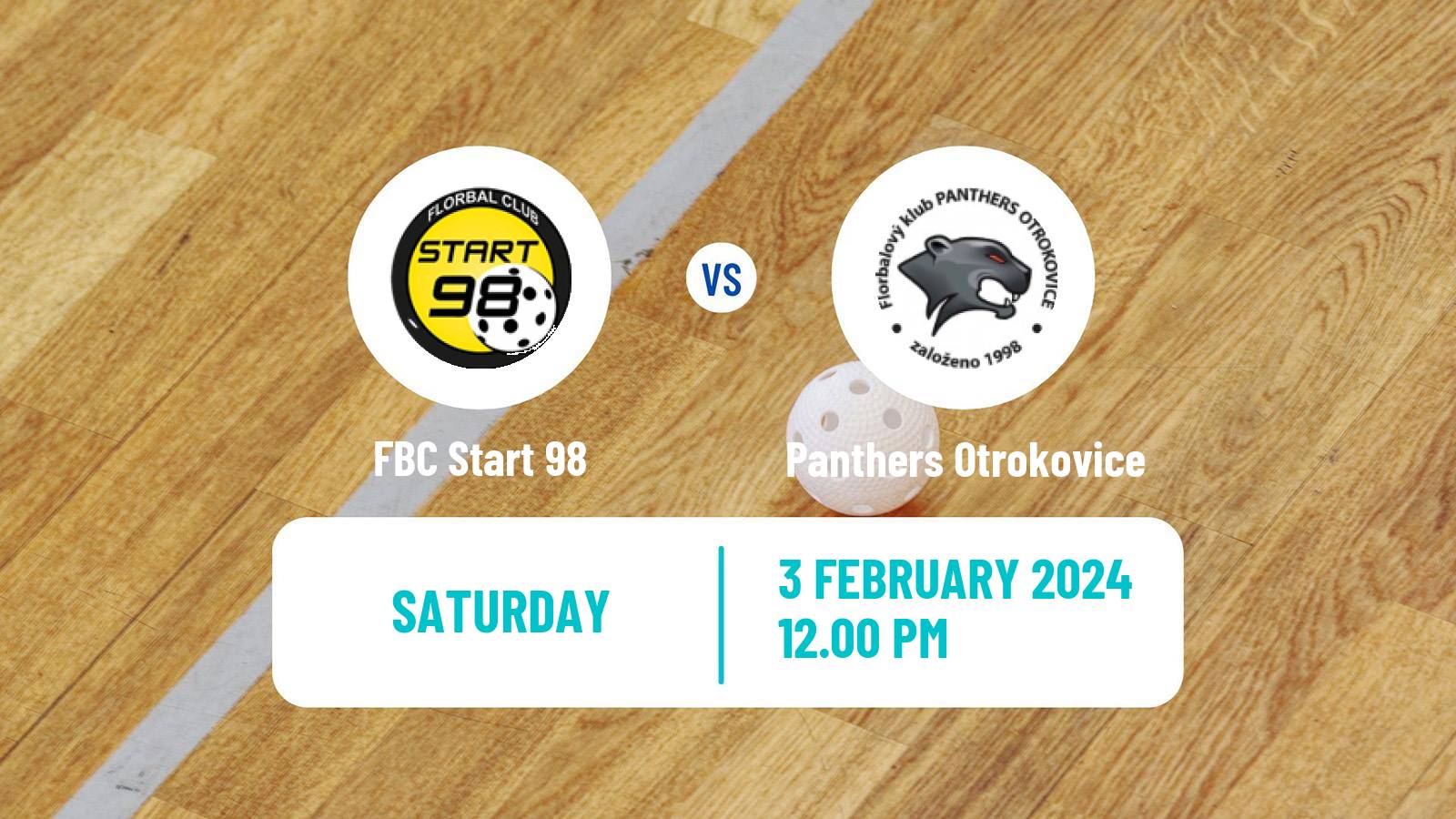 Floorball Czech 1 Liga Floorball Start 98 - Panthers Otrokovice