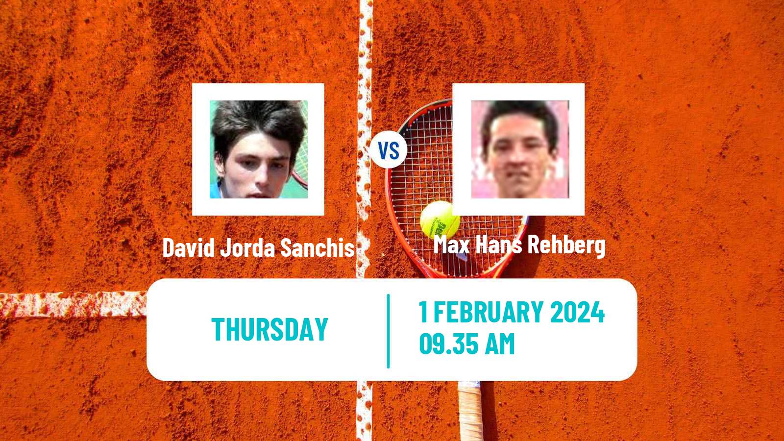 Tennis Koblenz Challenger Men David Jorda Sanchis - Max Hans Rehberg