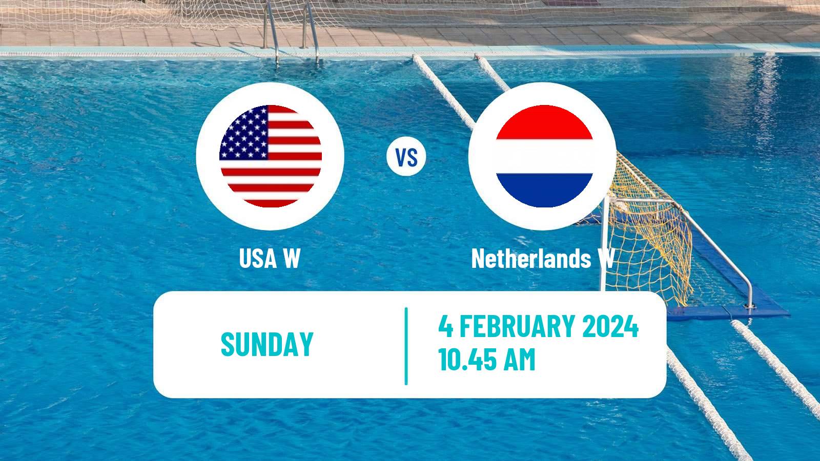 Water polo World Championship Water Polo Women USA W - Netherlands W