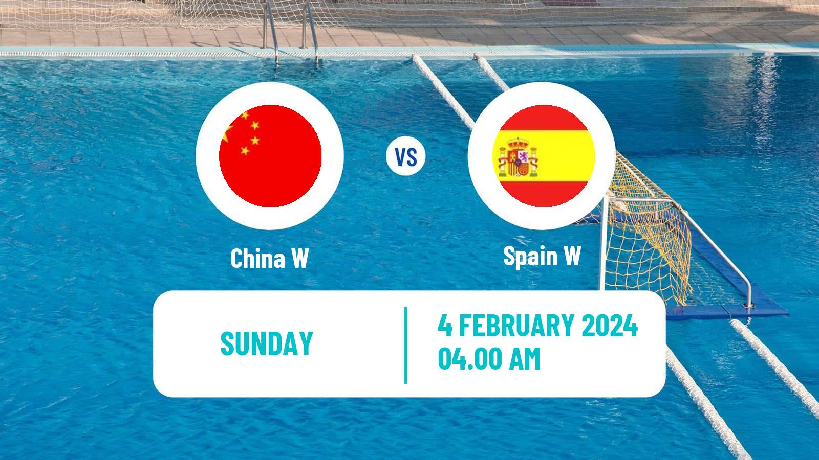 Water polo World Championship Water Polo Women China W - Spain W