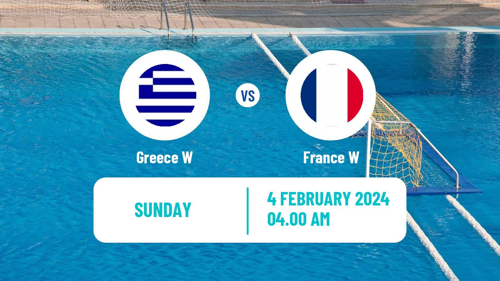 Water polo World Championship Water Polo Women Greece W - France W
