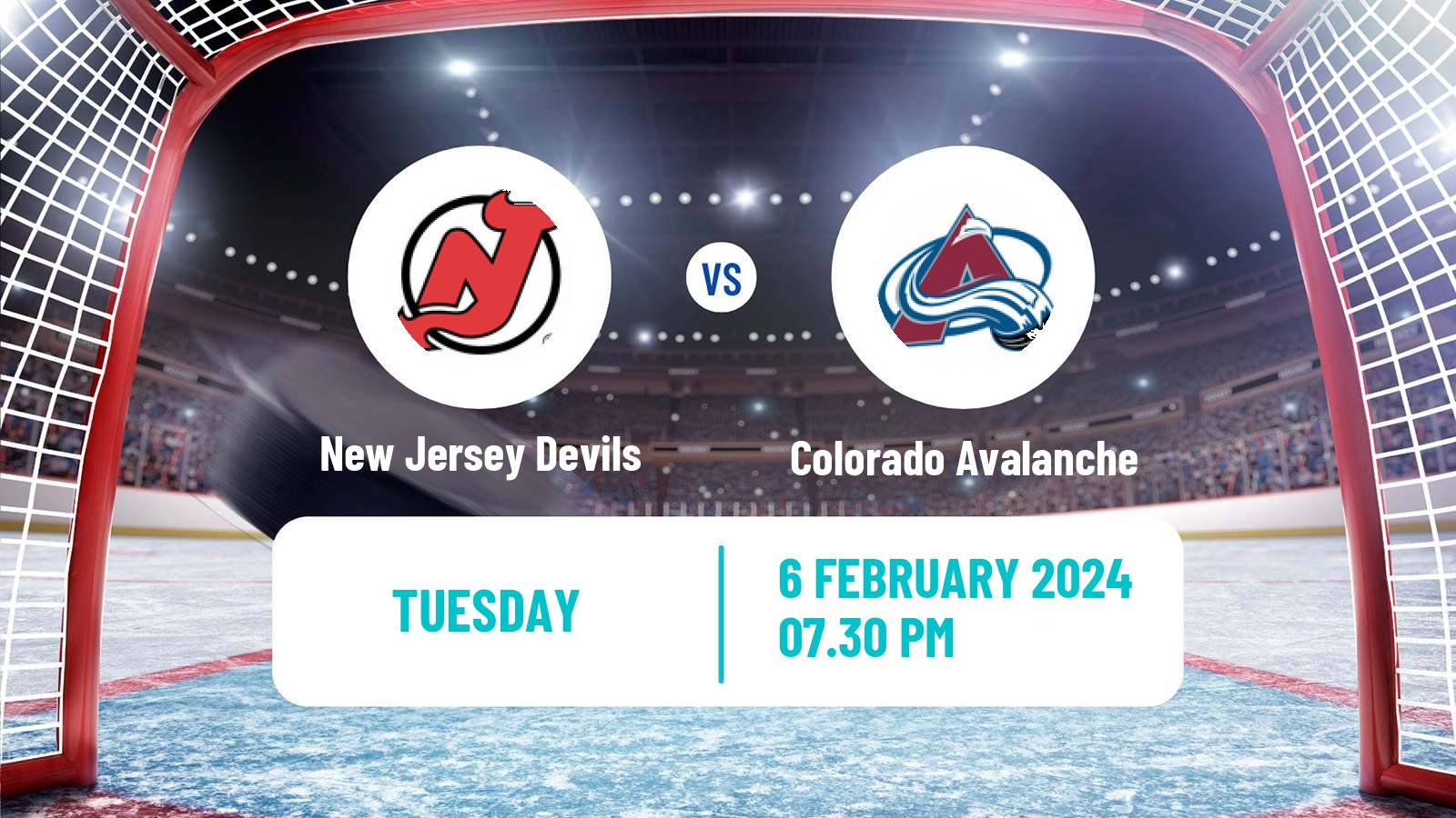 Hockey NHL New Jersey Devils - Colorado Avalanche