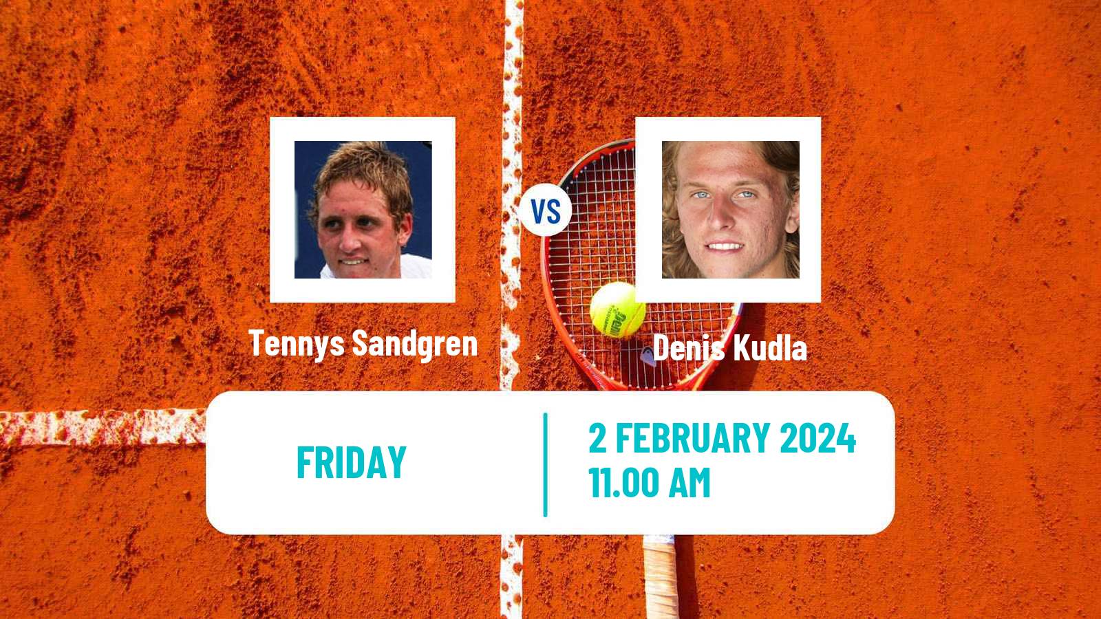 Tennis Cleveland Challenger Men Tennys Sandgren - Denis Kudla