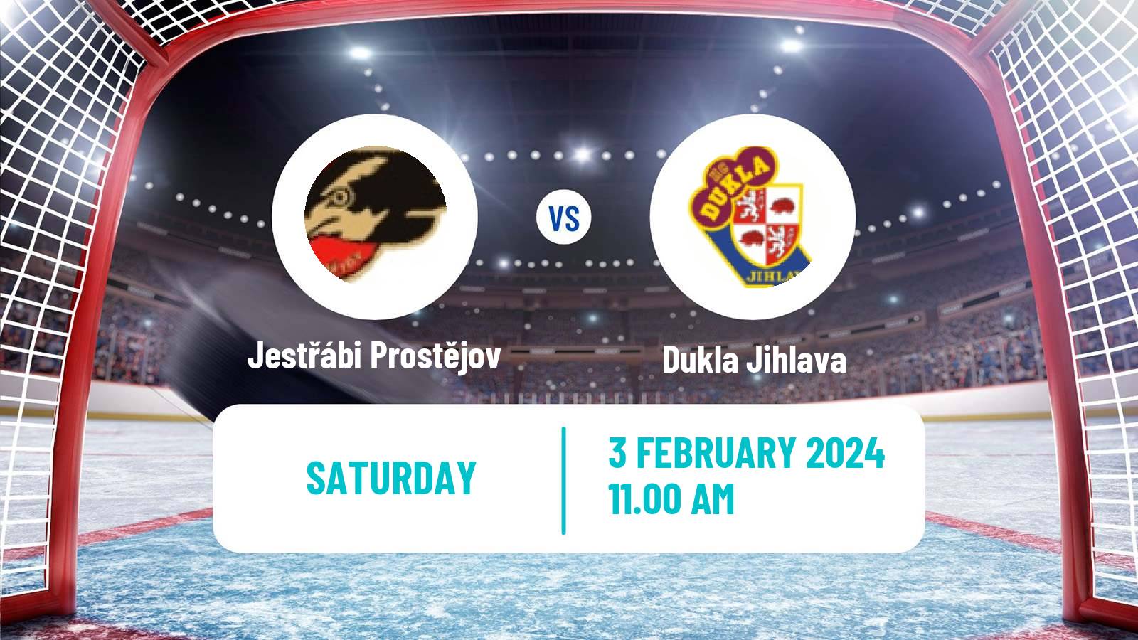 Hockey Czech Chance Liga Jestřábi Prostějov - Dukla Jihlava