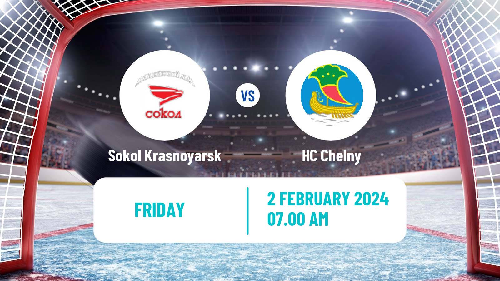 Hockey VHL Sokol Krasnoyarsk - Chelny