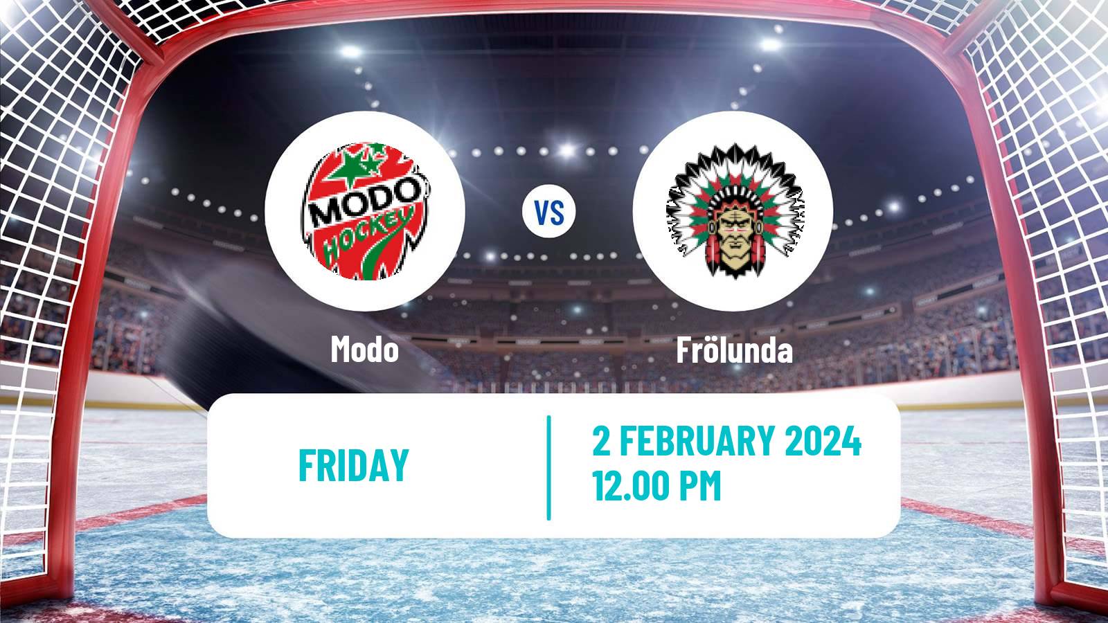 Hockey Swedish SDHL Women Modo - Frölunda