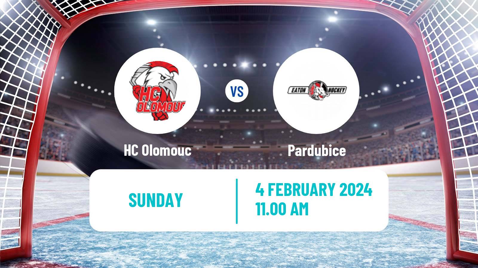 Hockey Czech Extraliga Olomouc - Pardubice