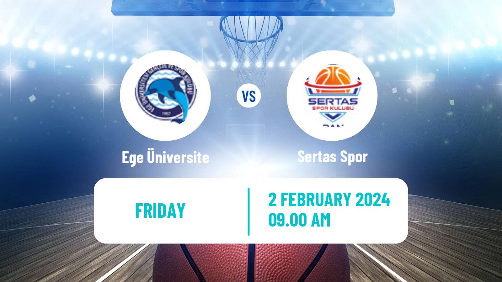 Basketball Turkish TB2L Ege Üniversite - Sertas Spor