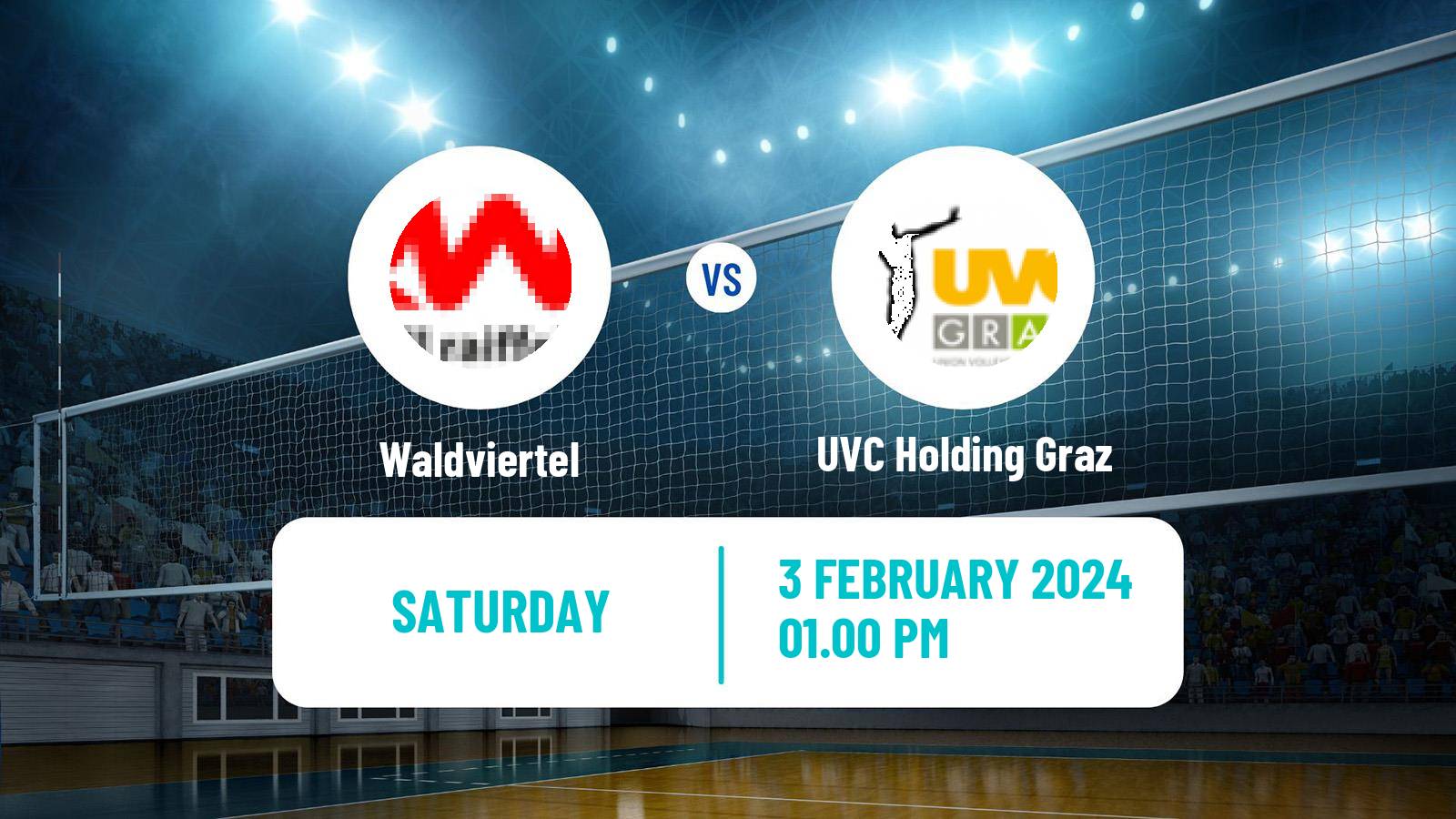 Volleyball Austrian Volley League Waldviertel - UVC Holding Graz