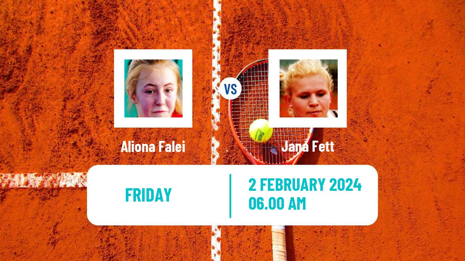 Tennis ITF W50 Porto Women Aliona Falei - Jana Fett