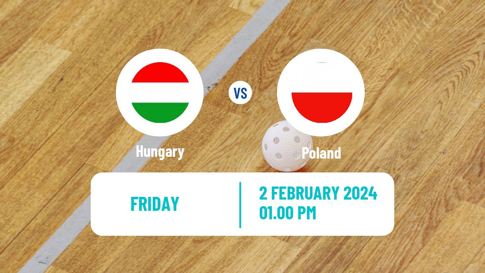 Floorball World Championship Floorball Hungary - Poland