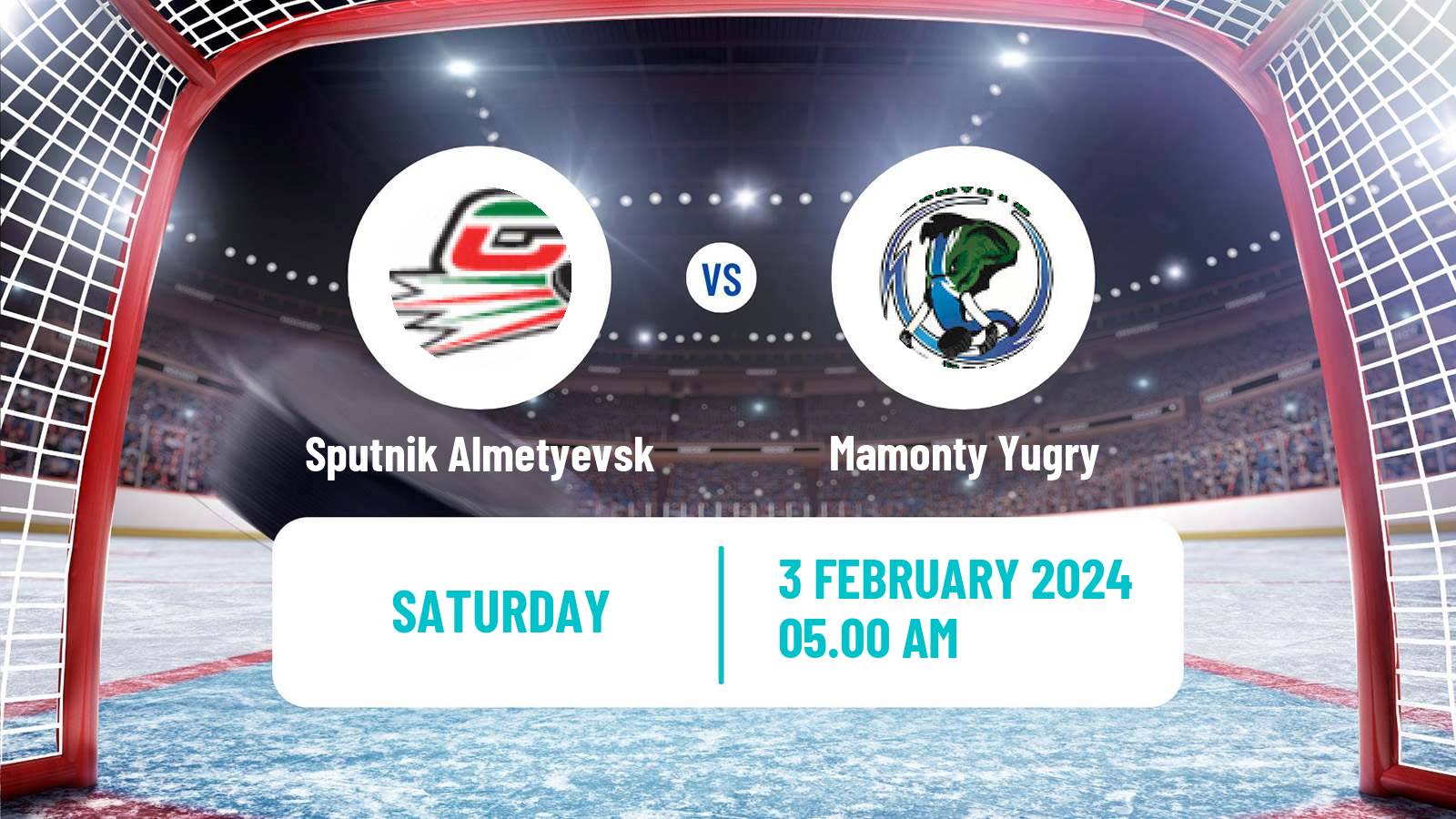 Hockey MHL Sputnik Almetyevsk - Mamonty Yugry