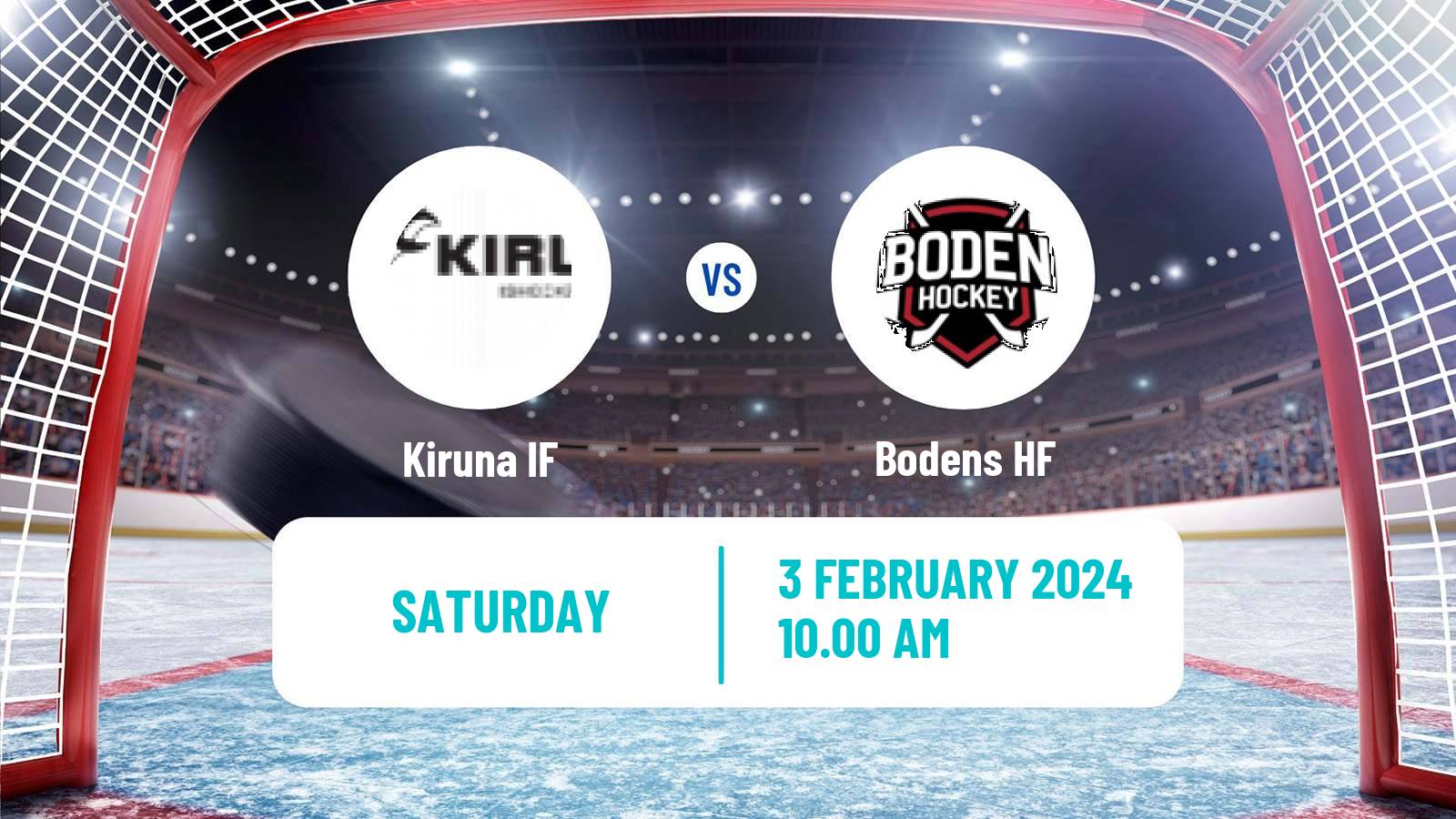 Hockey Swedish HockeyEttan Norra Kiruna IF - Boden