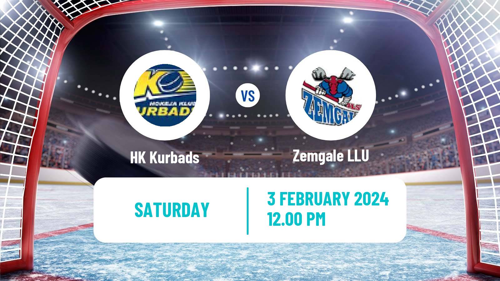 Hockey Latvian Hokeja Liga Kurbads - Zemgale LLU