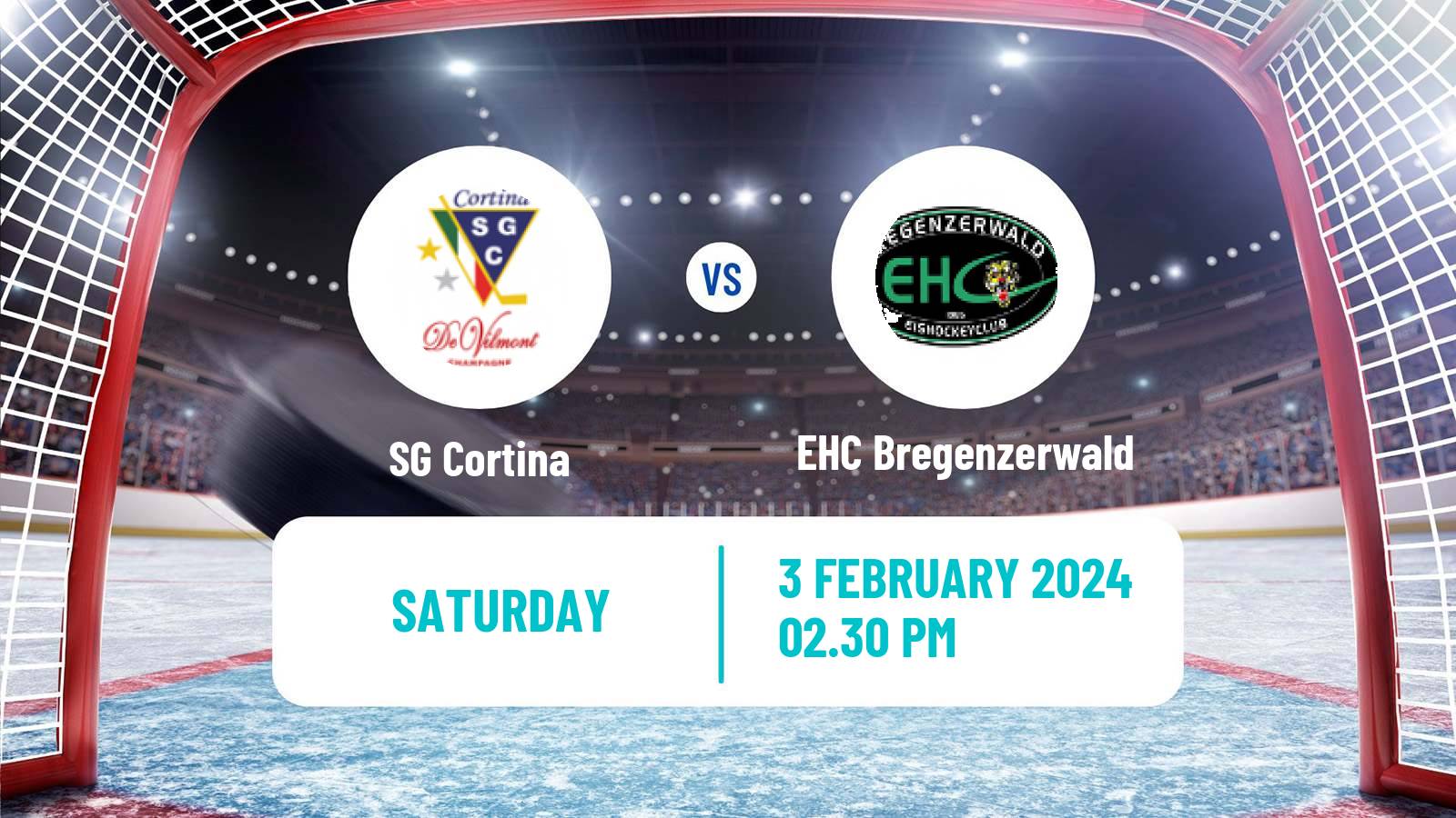 Hockey Alps Hockey League Cortina - EHC Bregenzerwald