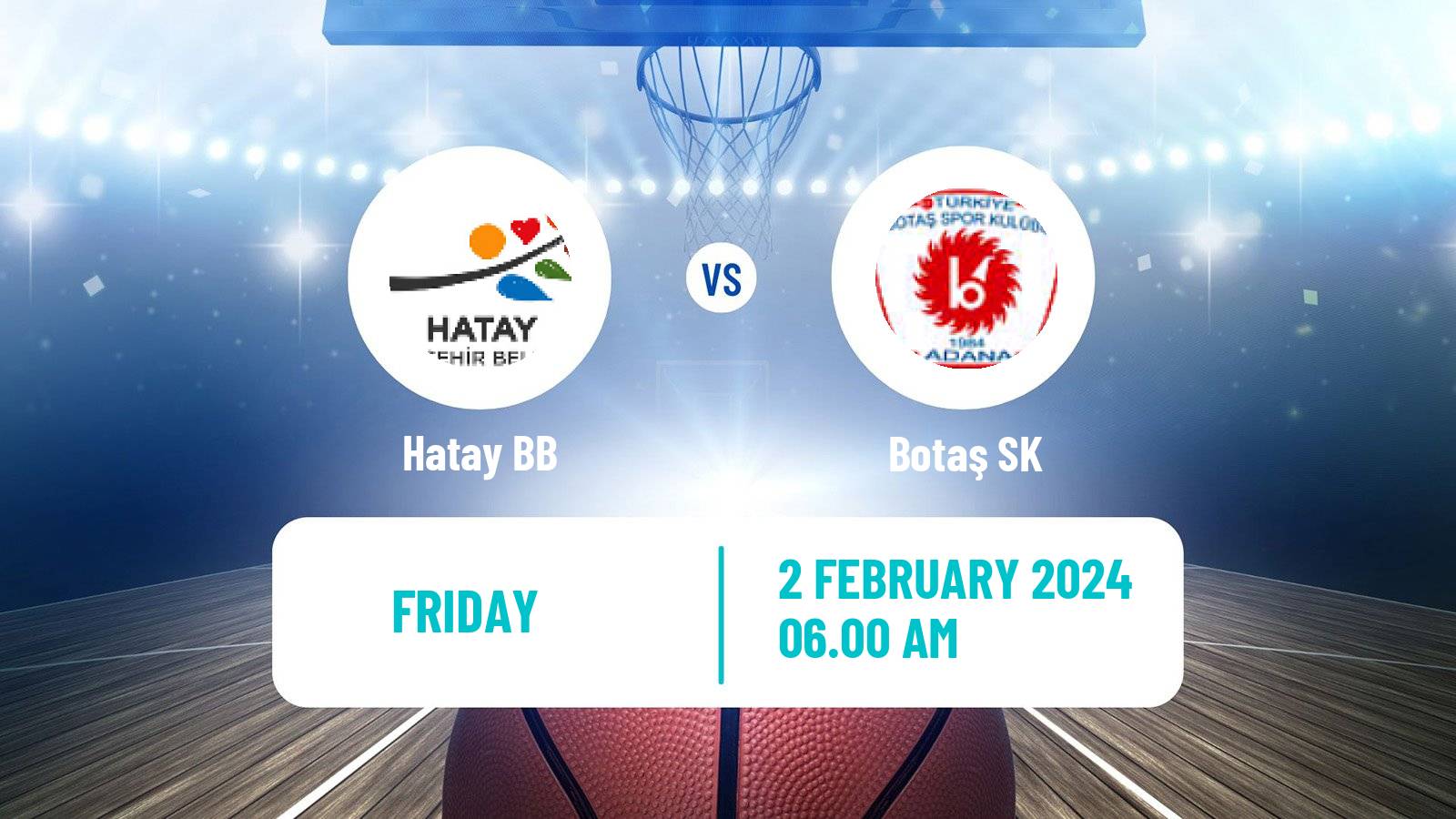 Basketball Turkish Basketball League Women Hatay BB - Botaş