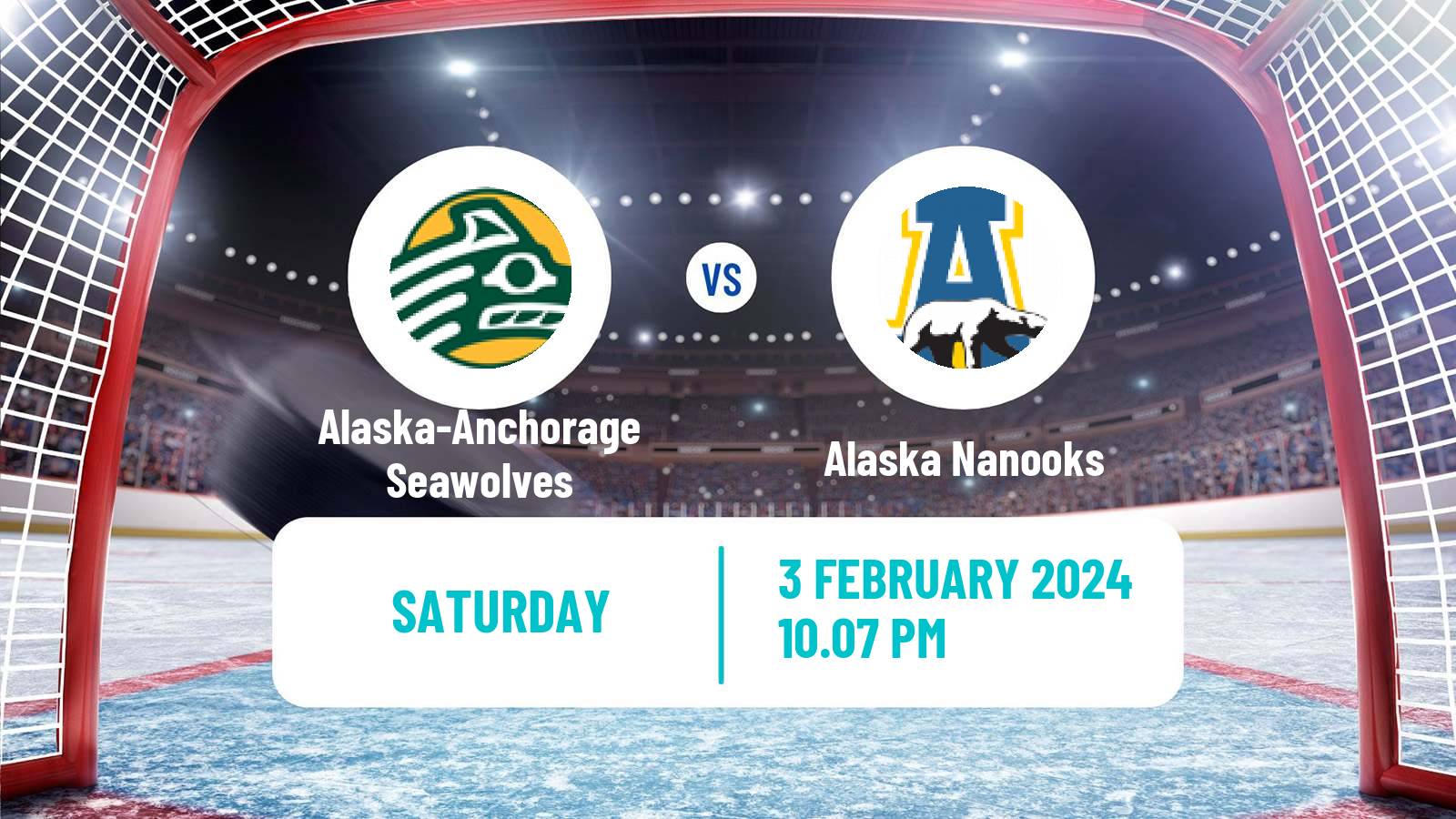 Hockey NCAA Hockey Alaska-Anchorage Seawolves - Alaska Nanooks