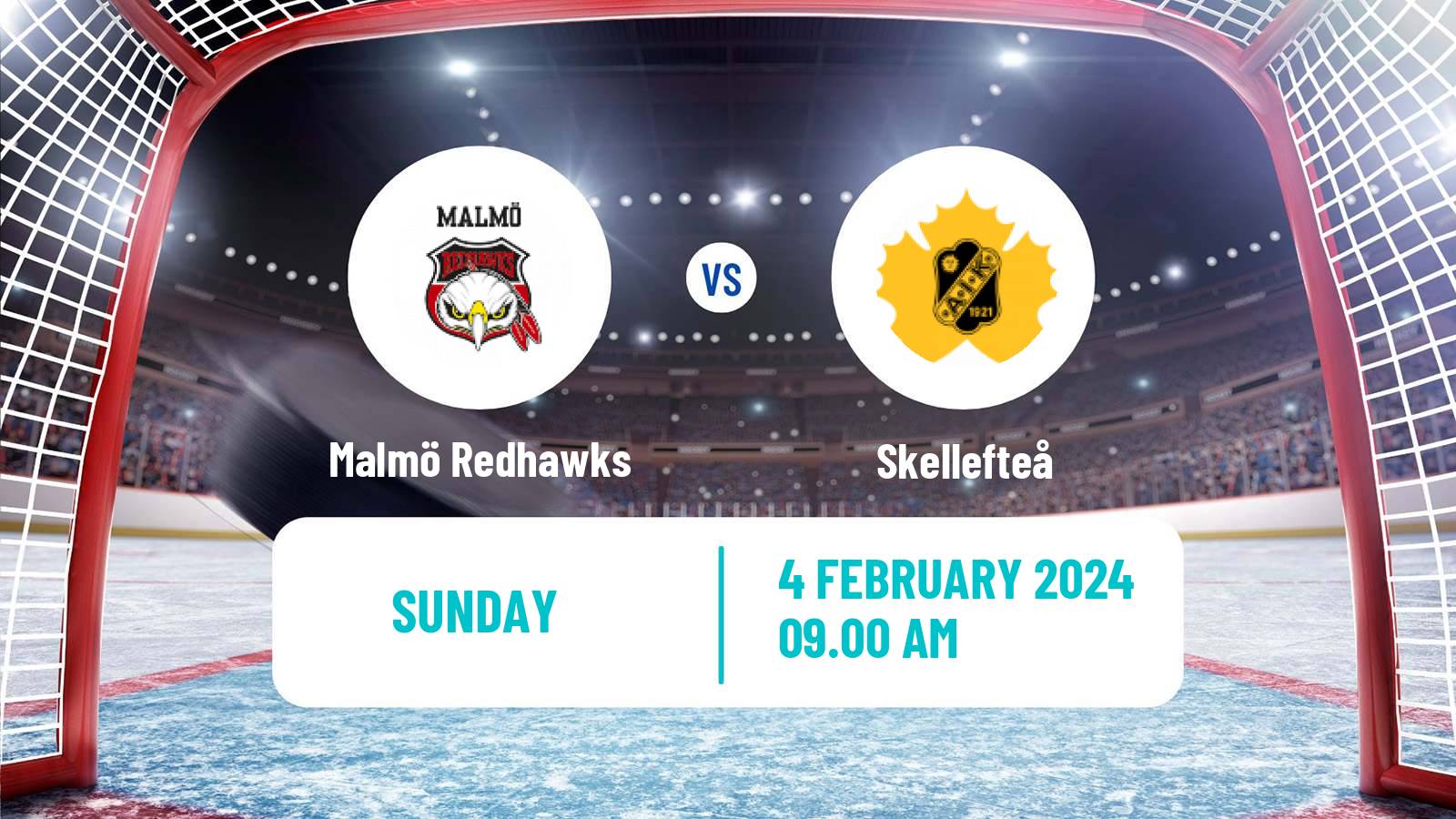 Hockey SHL Malmö Redhawks - Skellefteå