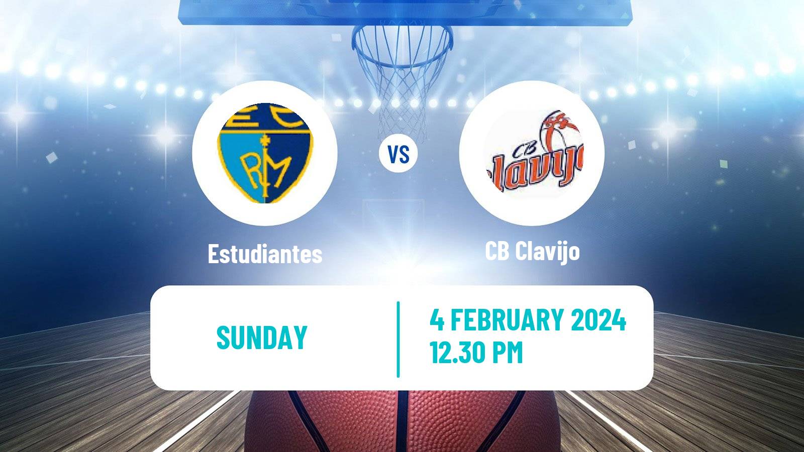 Basketball Spanish LEB Oro Estudiantes - Clavijo