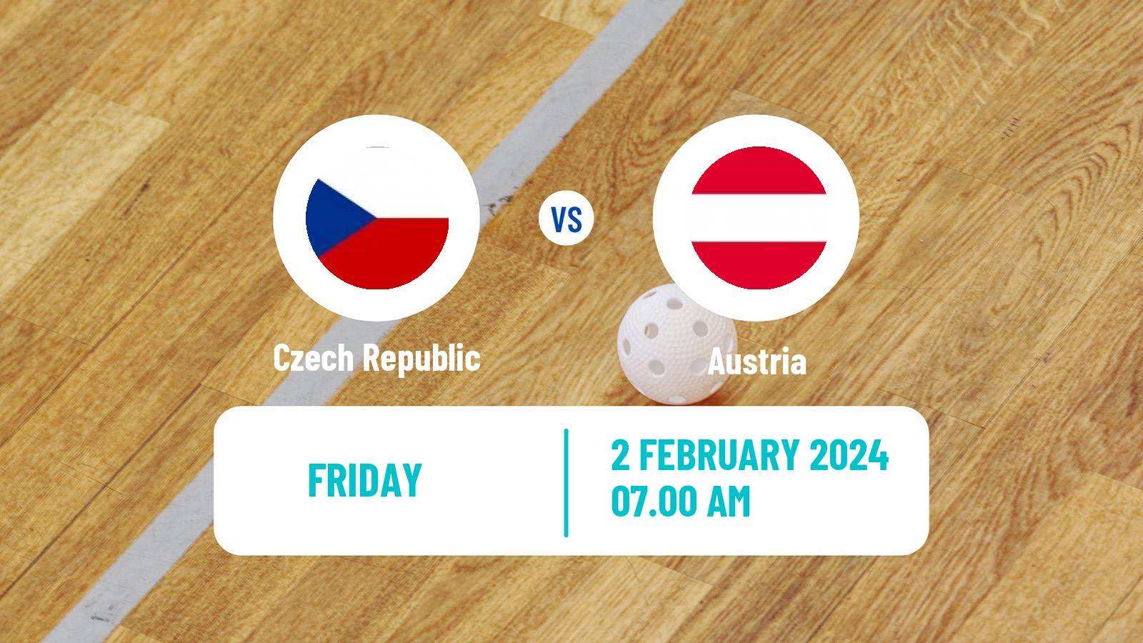 Floorball World Championship Floorball Czech Republic - Austria