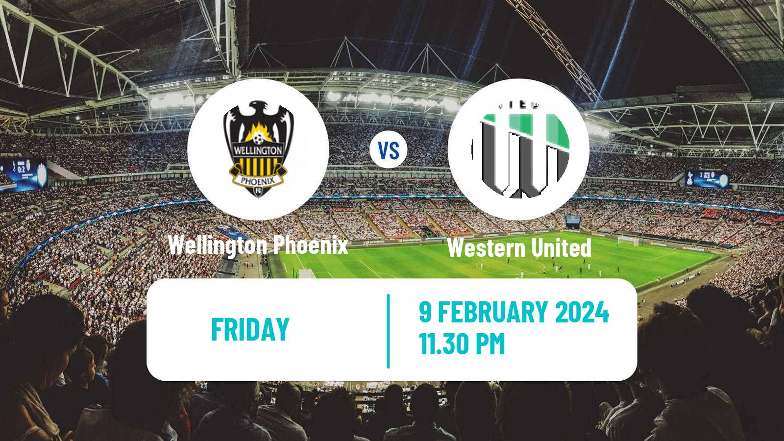 Soccer Australian A-League Wellington Phoenix - Western United