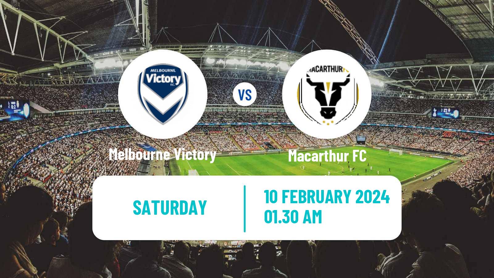 Soccer Australian A-League Melbourne Victory - Macarthur FC