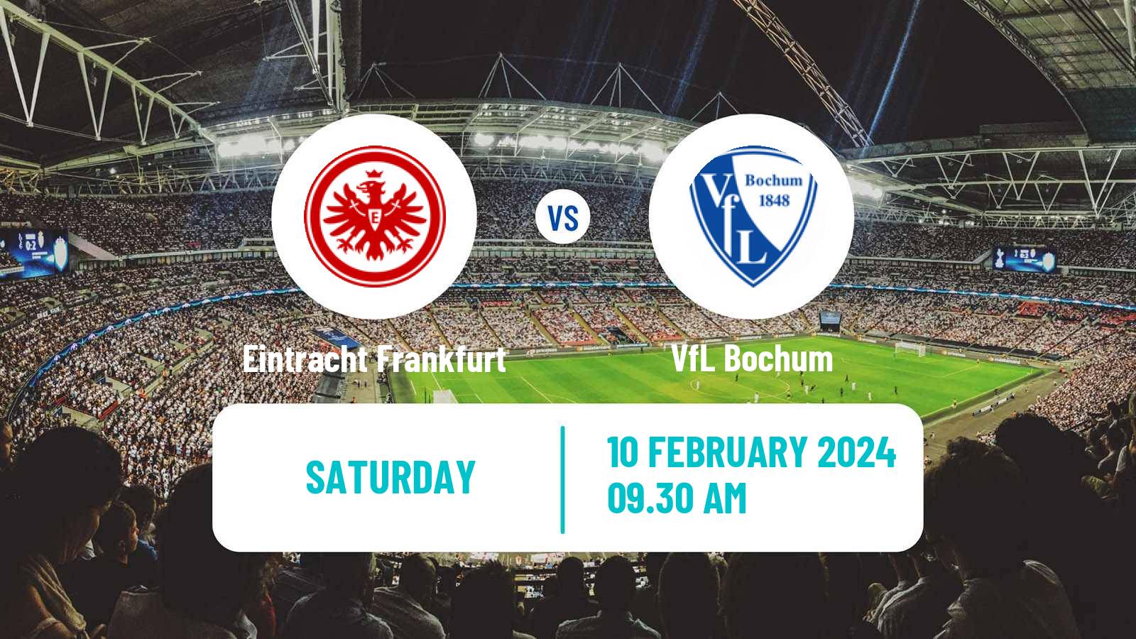 Soccer German Bundesliga Eintracht Frankfurt - Bochum