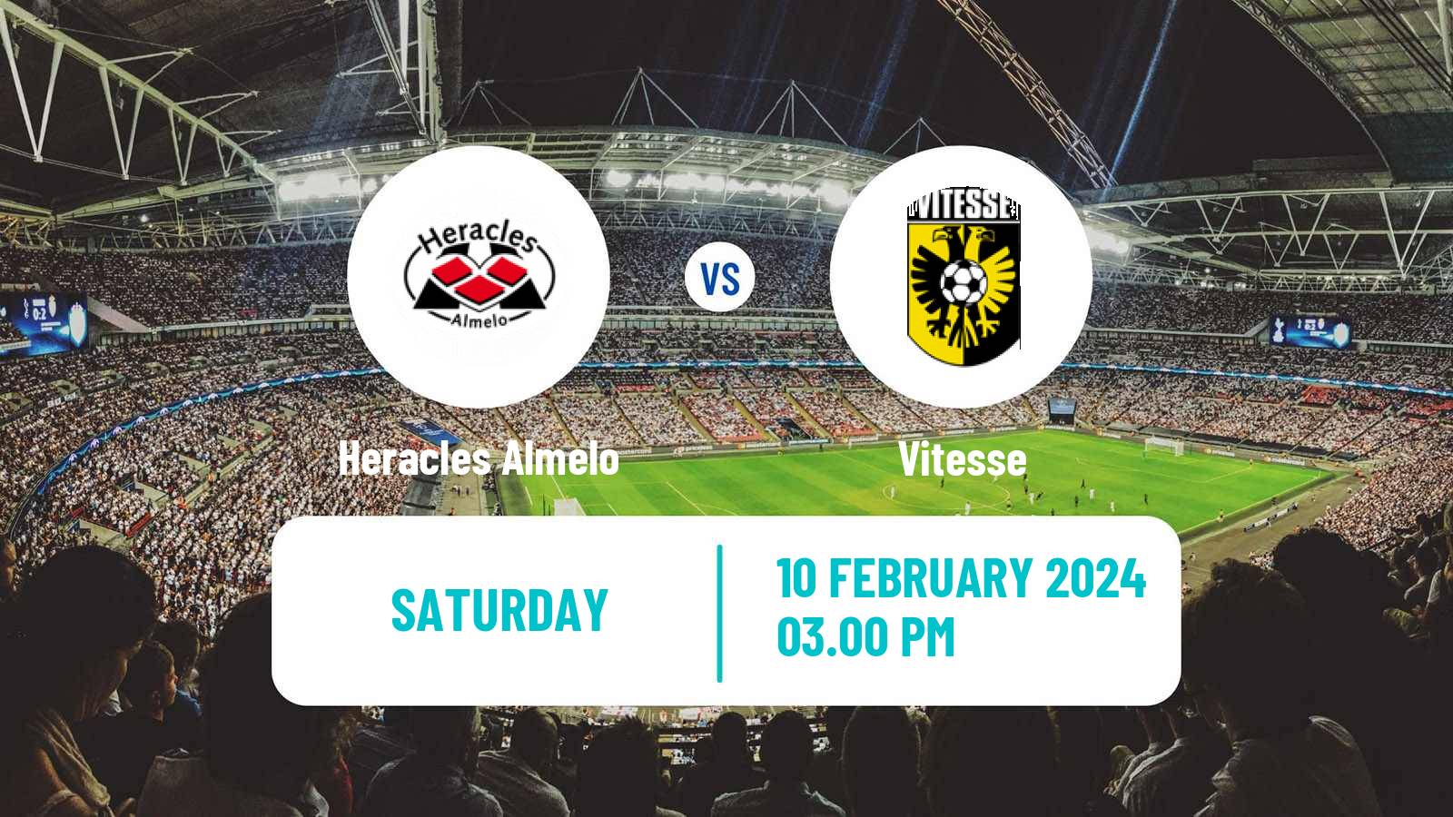 Soccer Dutch Eredivisie Heracles Almelo - Vitesse