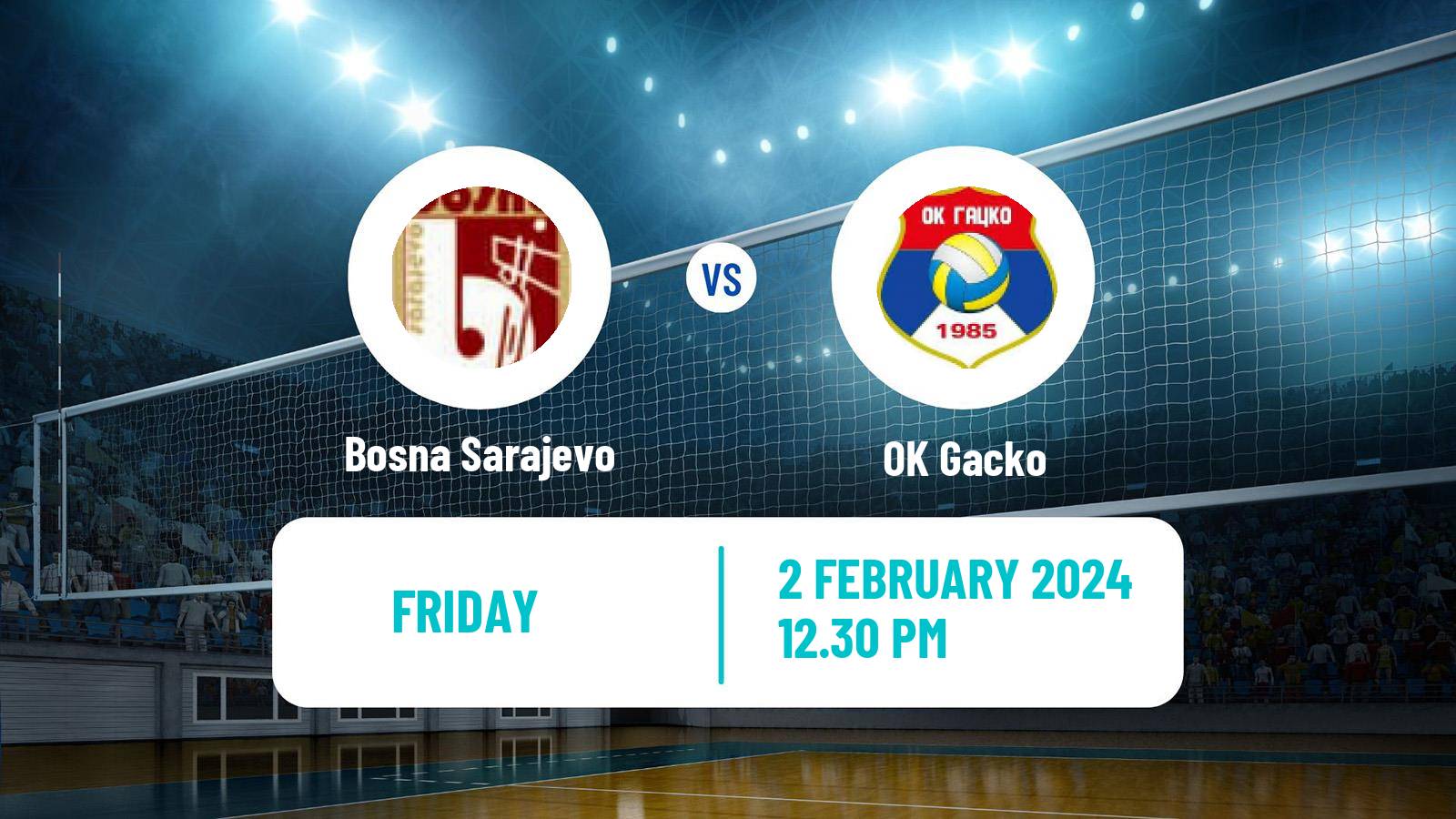 Volleyball Bosnian Premijer Liga Volleyball Bosna Sarajevo - Gacko