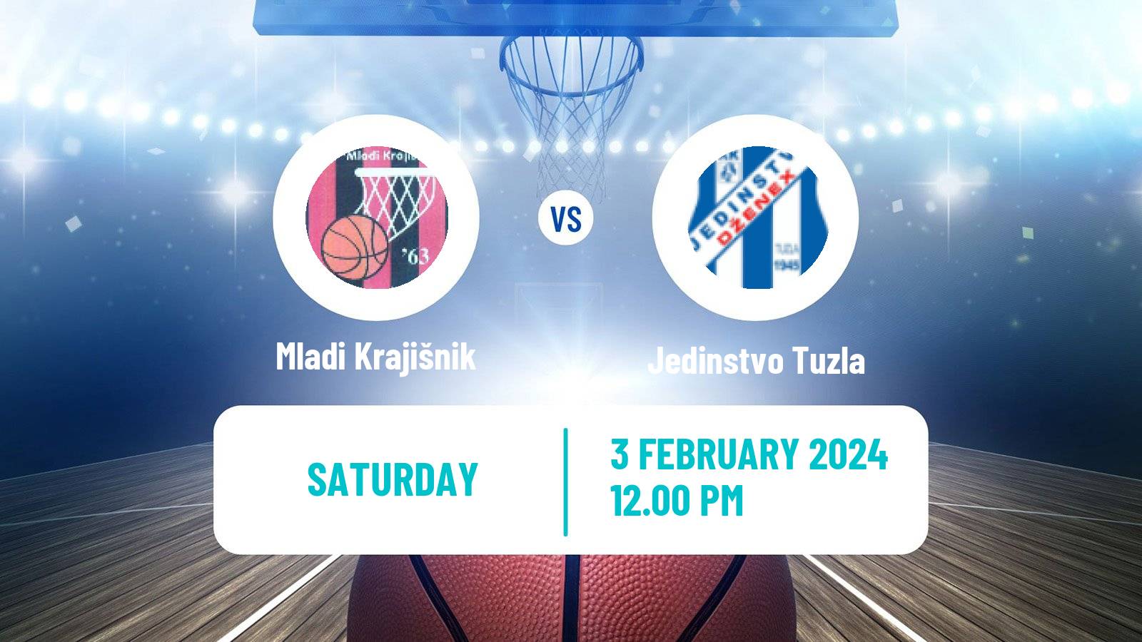 Basketball Bosnian Prvenstvo Basketball Women Mladi Krajišnik - Jedinstvo Tuzla