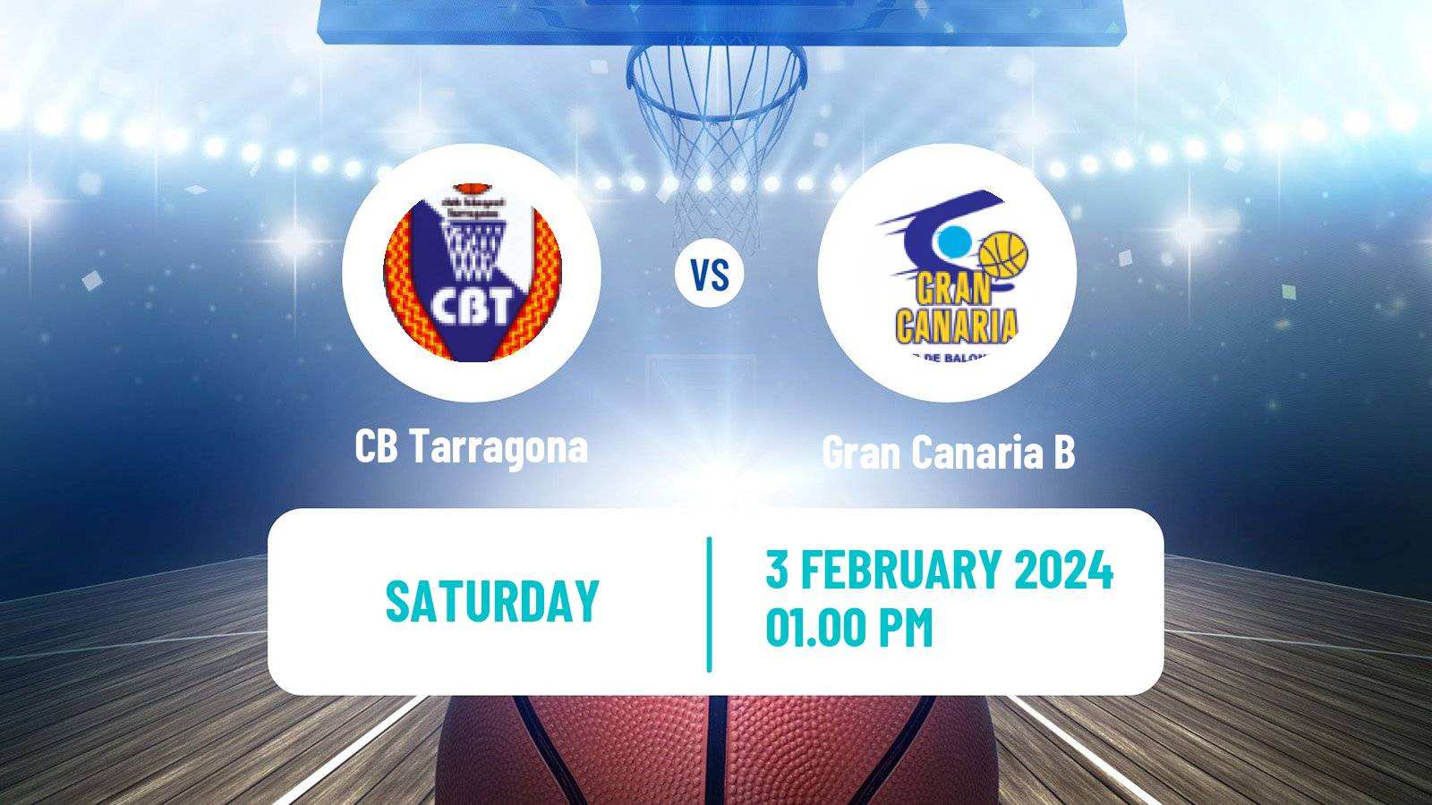 Basketball Spanish LEB Plata Tarragona - Gran Canaria B