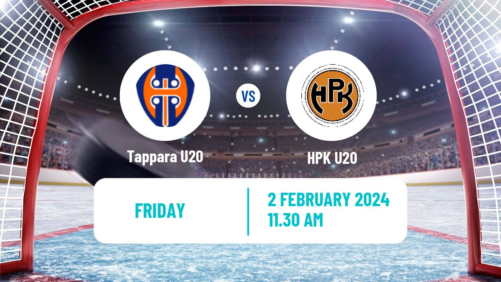 Hockey Finnish SM-sarja U20 Tappara U20 - HPK U20