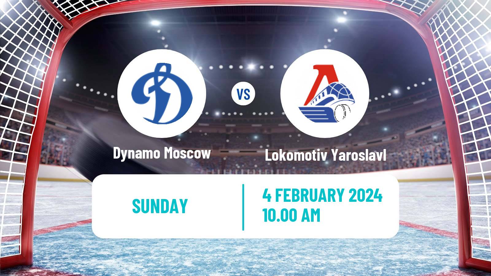 Hockey KHL Dynamo Moscow - Lokomotiv Yaroslavl