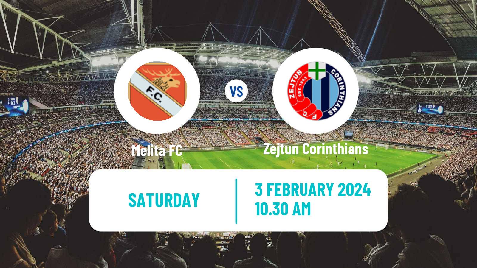 Soccer Maltese Challenge League Melita - Zejtun Corinthians