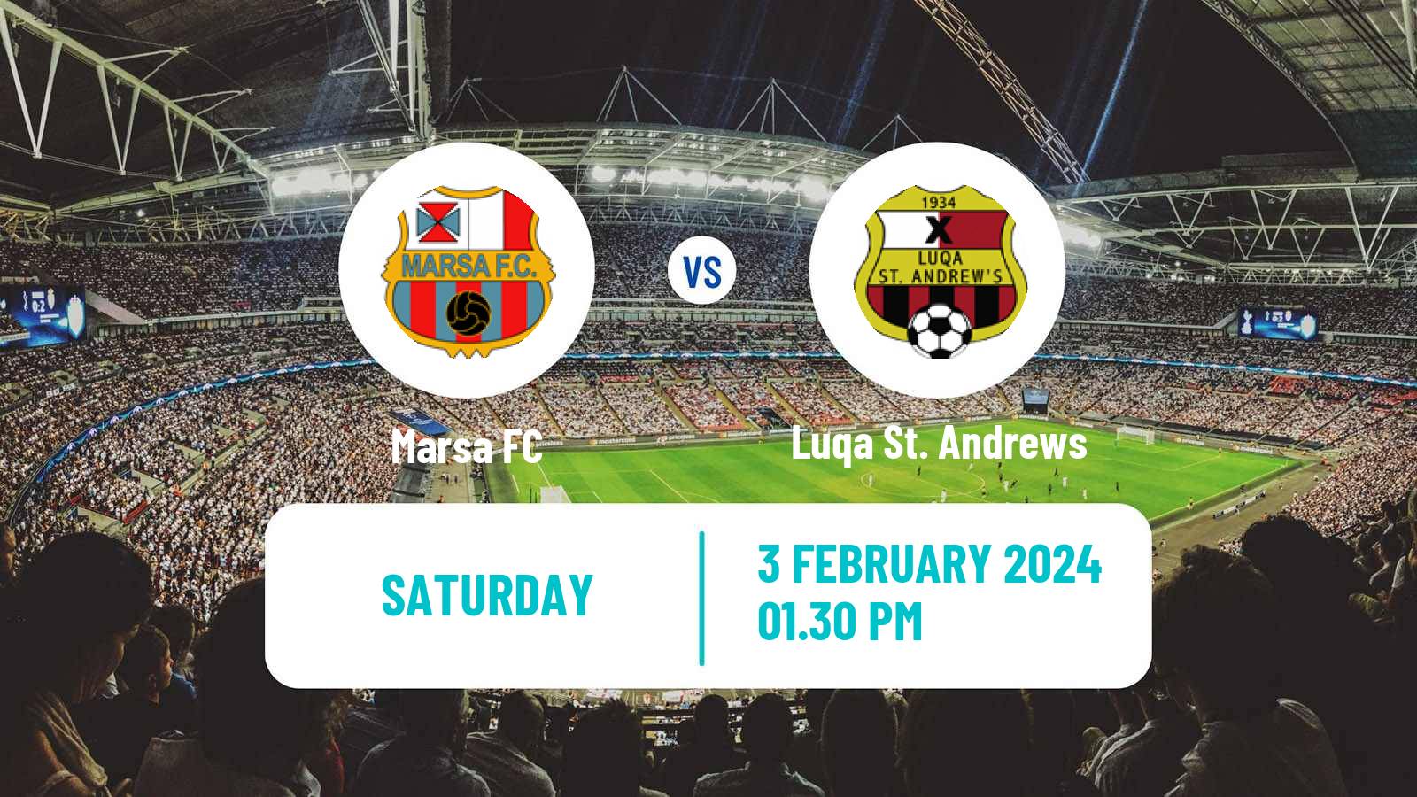 Soccer Maltese Challenge League Marsa - Luqa St. Andrews