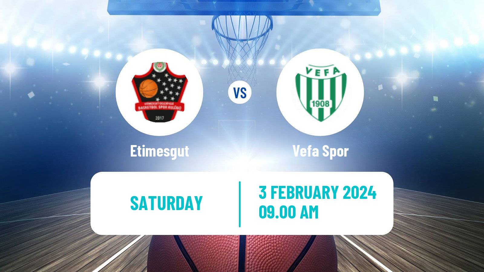 Basketball Turkish TB2L Etimesgut - Vefa Spor