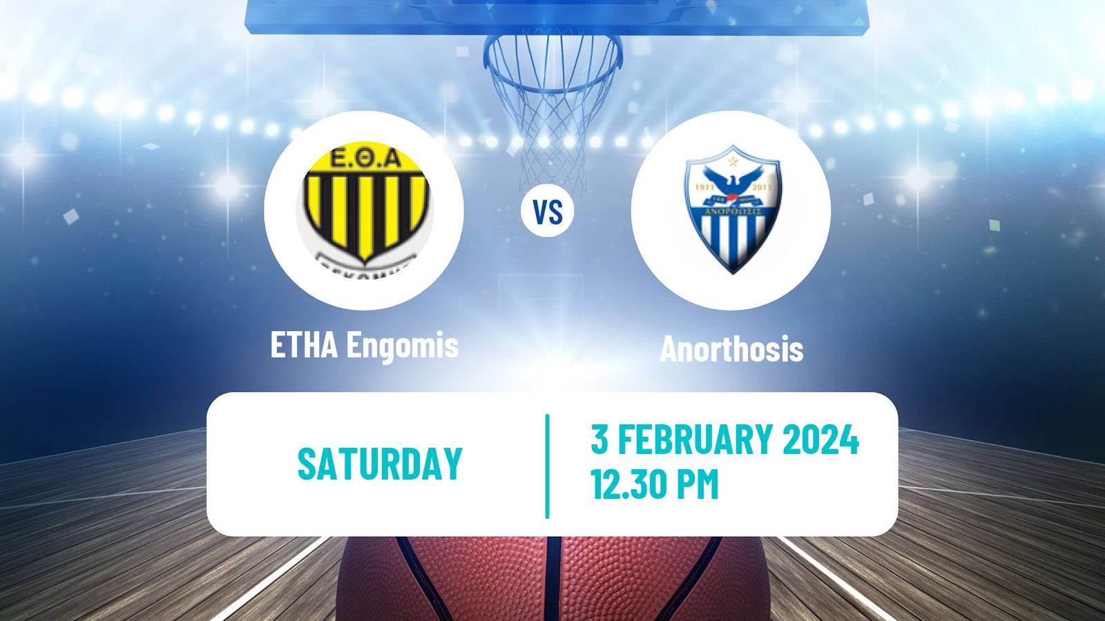 Basketball Cypriot Division A Basketball ETHA Engomis - Anorthosis