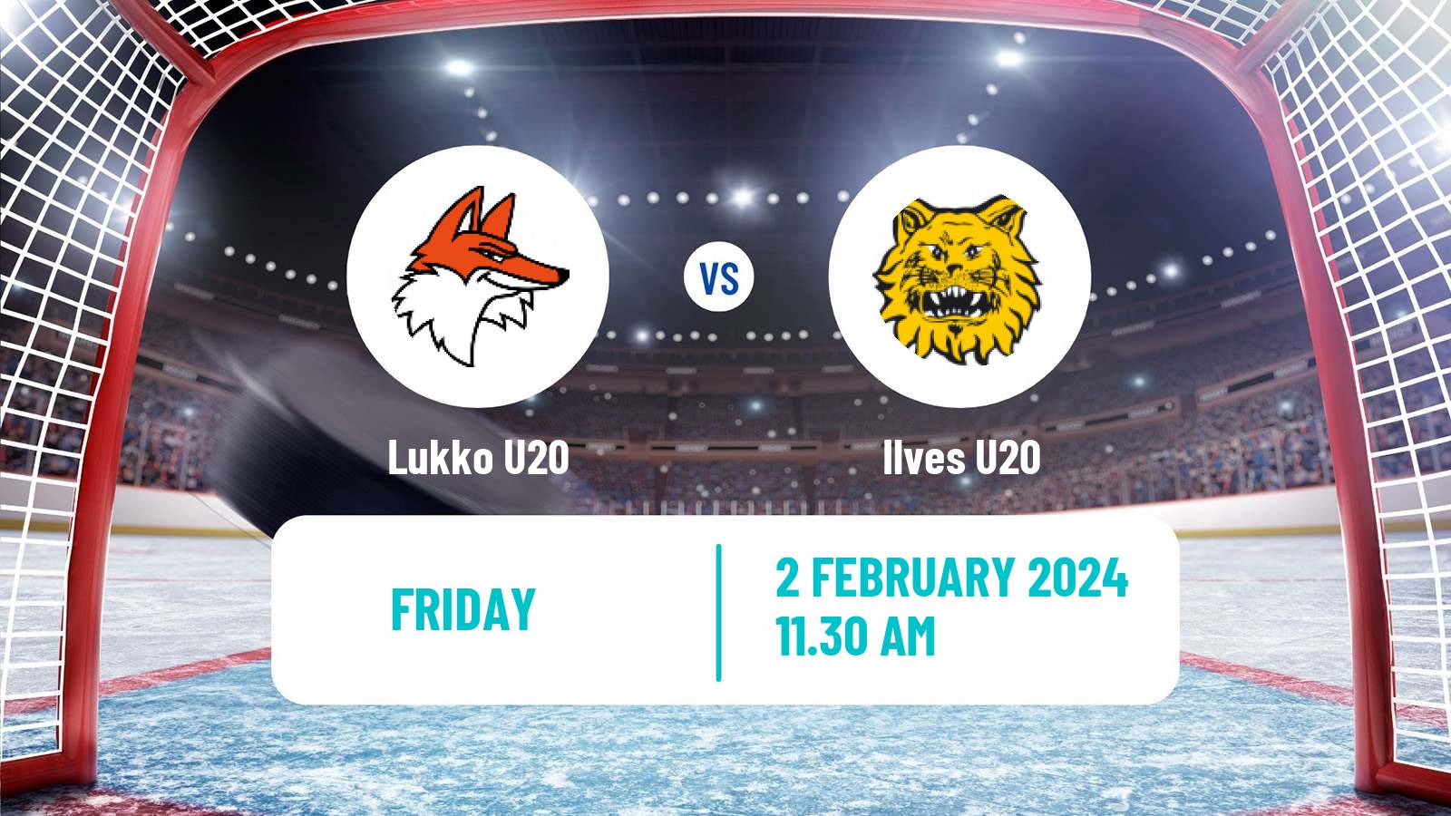 Hockey Finnish SM-sarja U20 Lukko U20 - Ilves U20