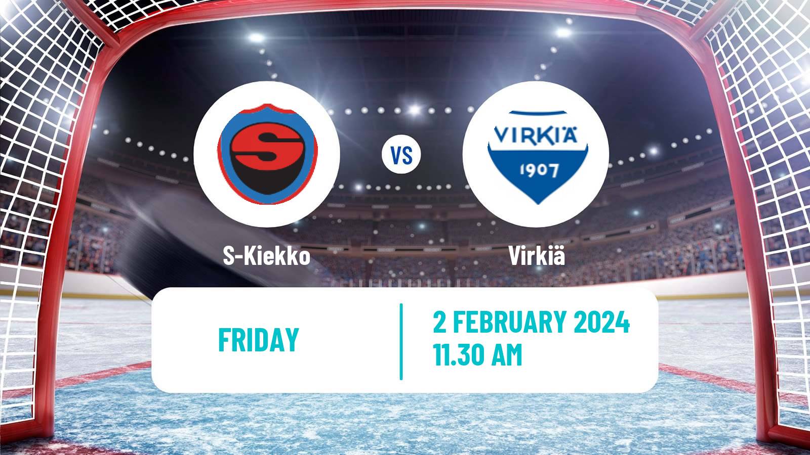 Hockey Finnish Suomi-sarja S-Kiekko - Virkiä