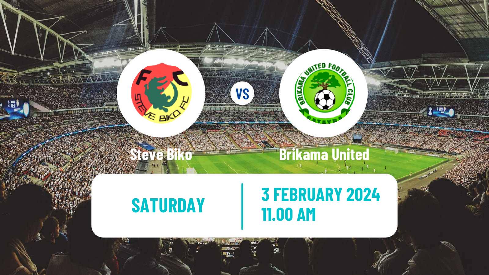 Soccer Gambian GFA League Steve Biko - Brikama United