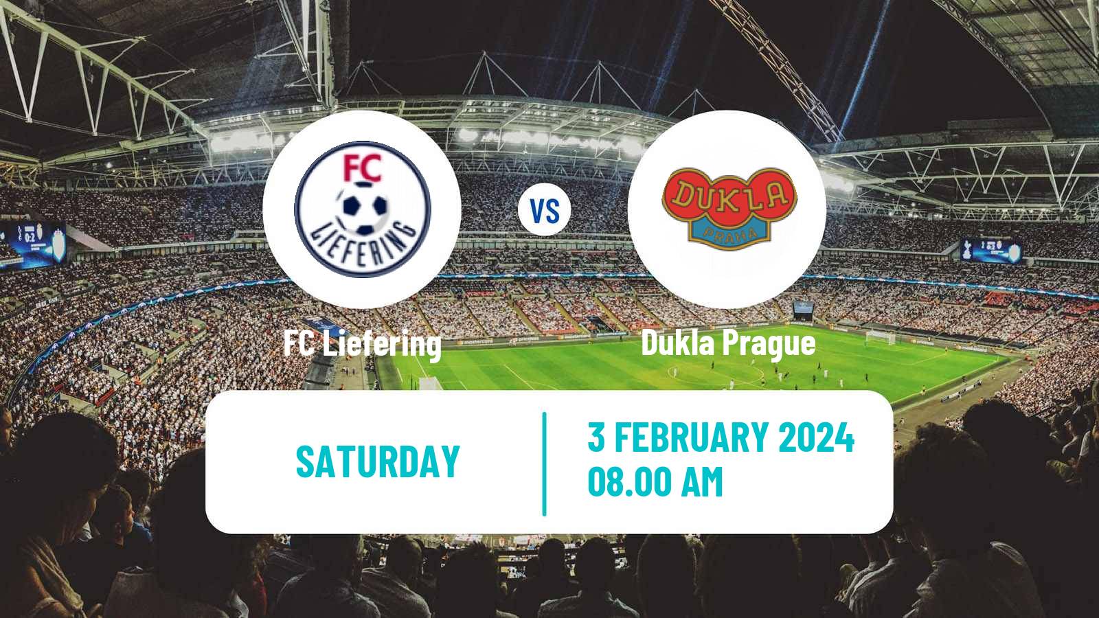 Soccer Club Friendly Liefering - Dukla Prague