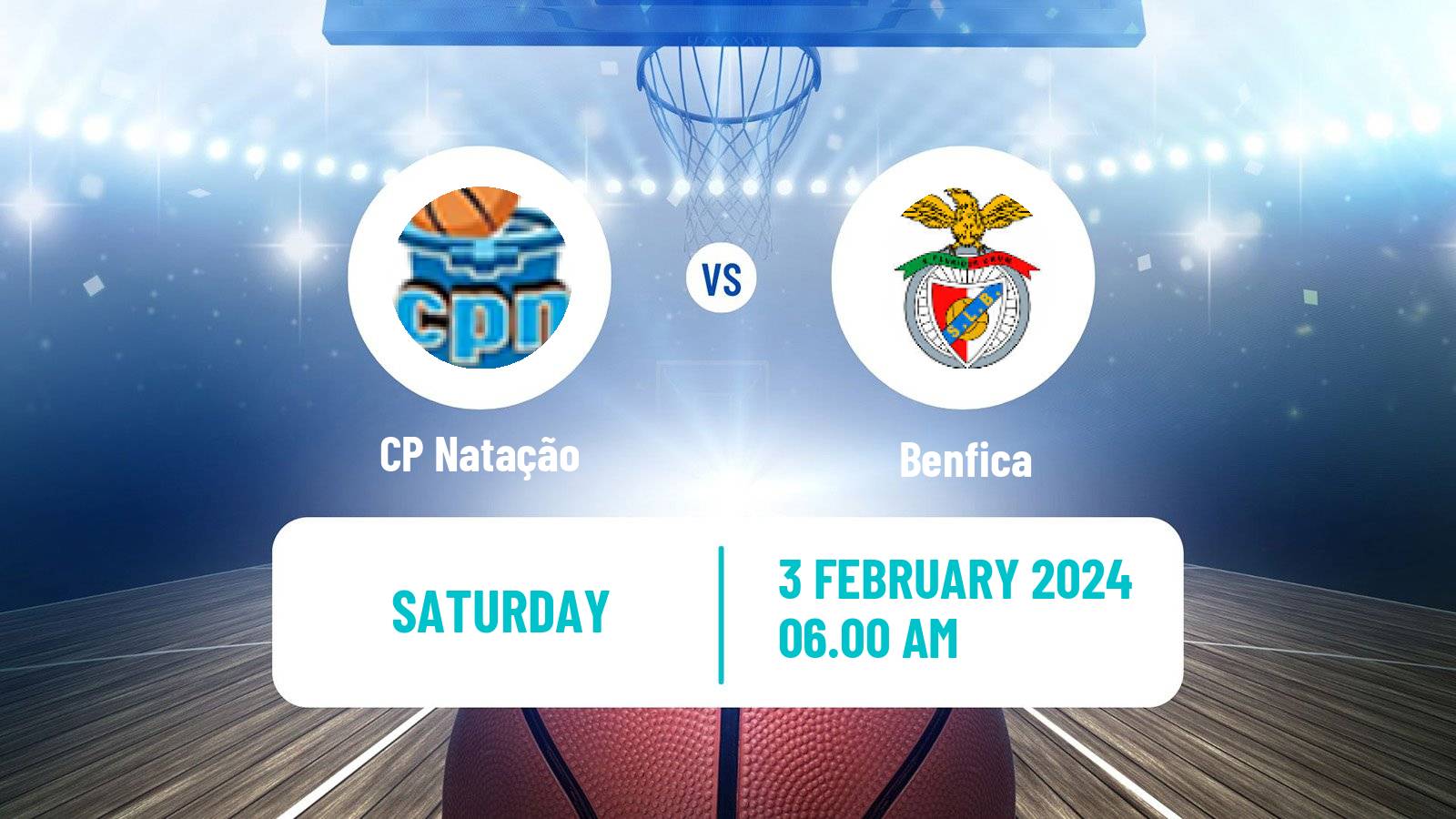 Basketball Portuguese LFB Natação - Benfica