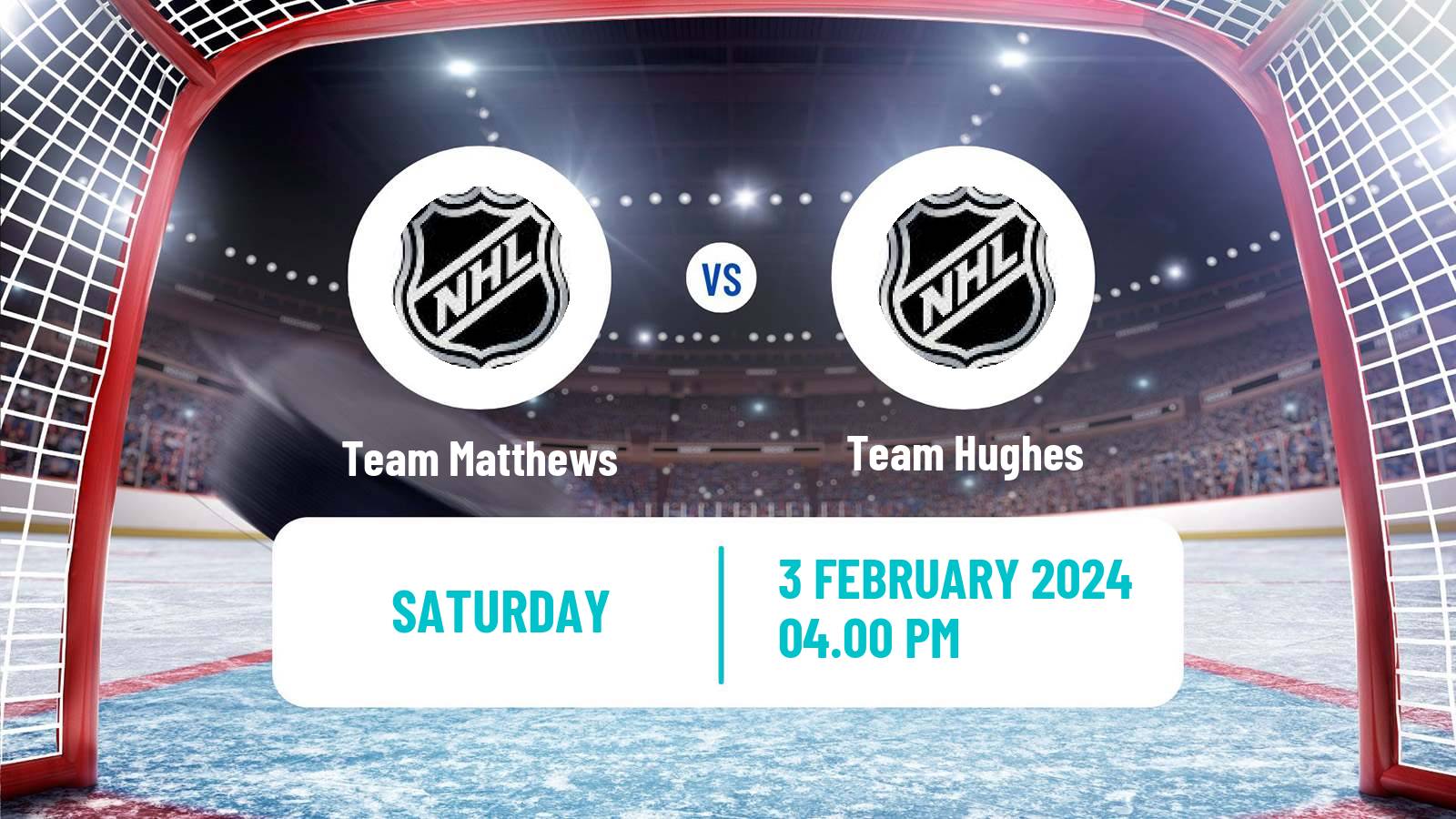 Hockey NHL Team Matthews - Team Hughes