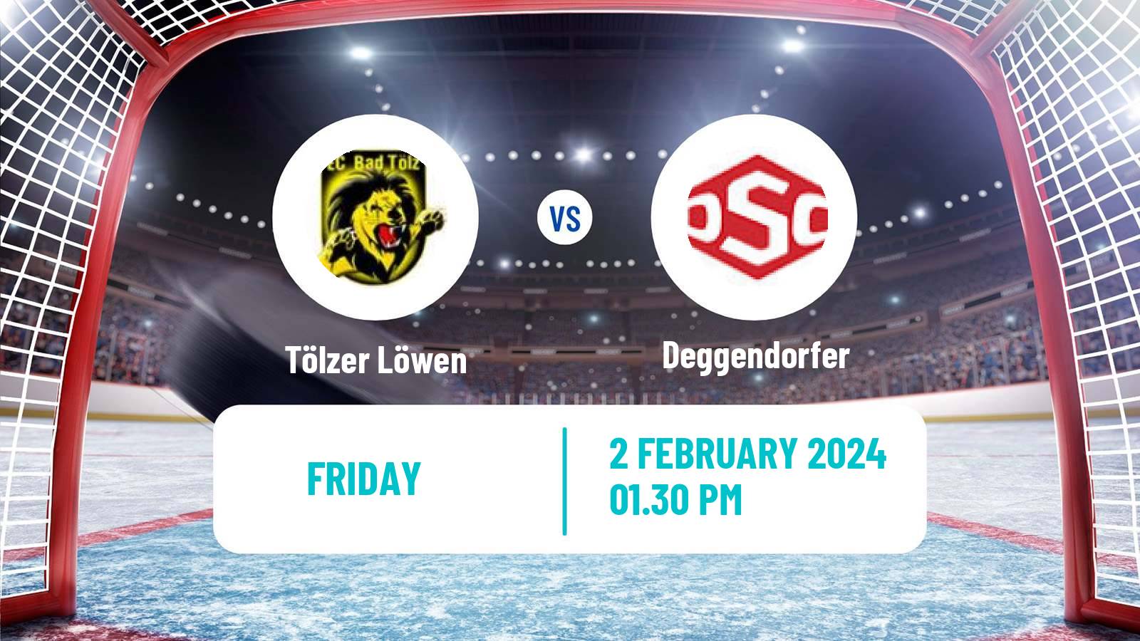 Hockey German Oberliga South Hockey Tölzer Löwen - Deggendorfer