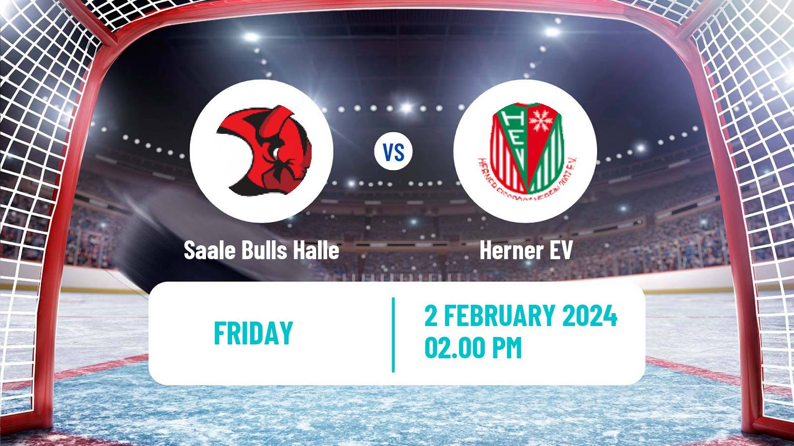 Hockey German Oberliga North Hockey Saale Bulls Halle - Herner