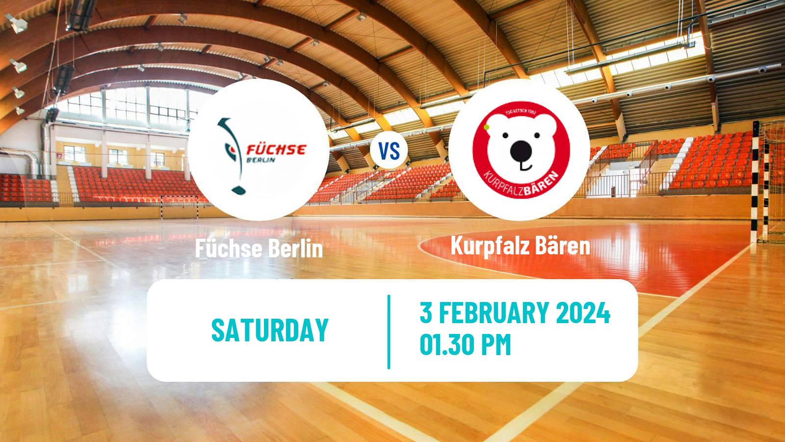 Handball German 2 Bundesliga Handball Women Füchse Berlin - Kurpfalz Bären