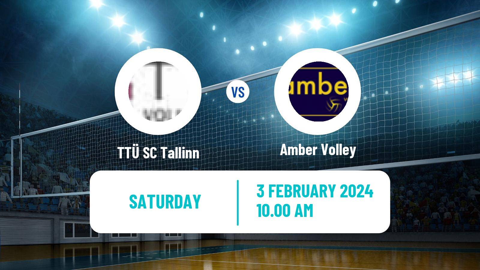 Volleyball Baltic League Volleyball TTÜ SC Tallinn - Amber Volley