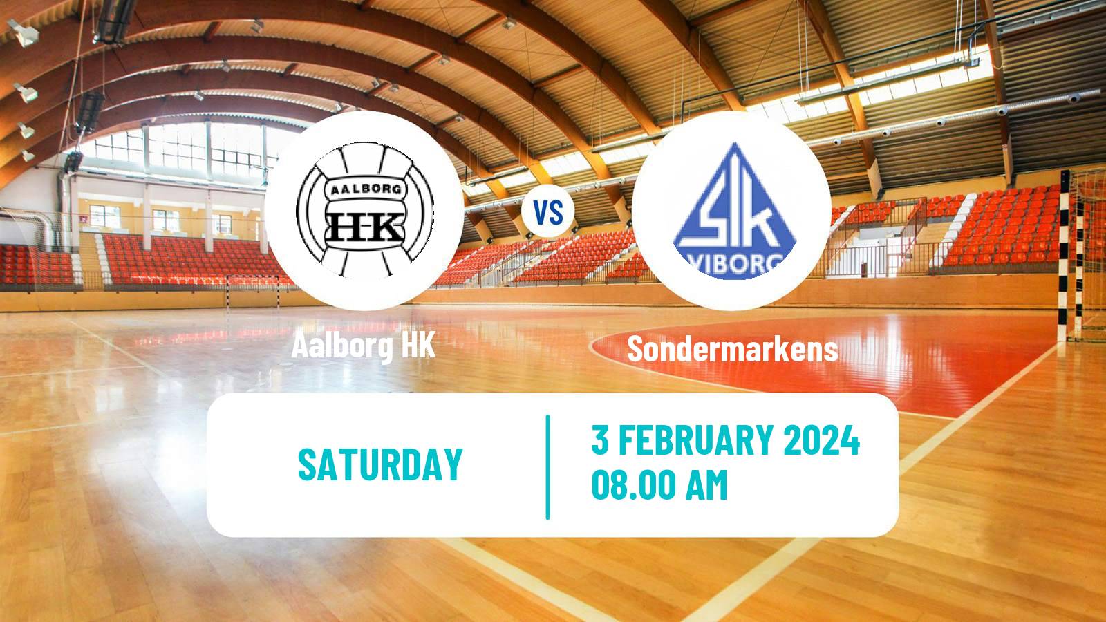 Handball Danish 1 Division Handball Women Aalborg HK - Sondermarkens