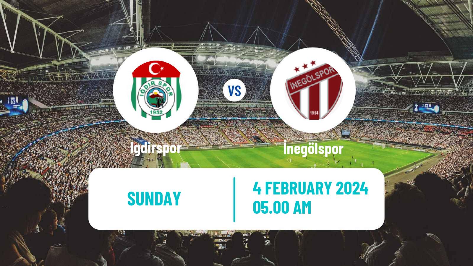 Soccer Turkish Second League Red Group Igdirspor - İnegölspor
