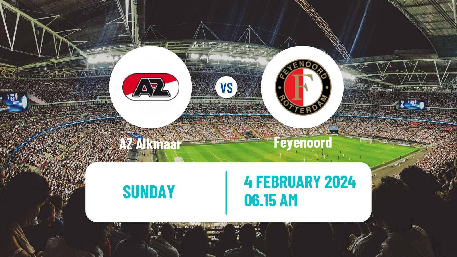 Soccer Dutch Eredivisie Women AZ Alkmaar - Feyenoord